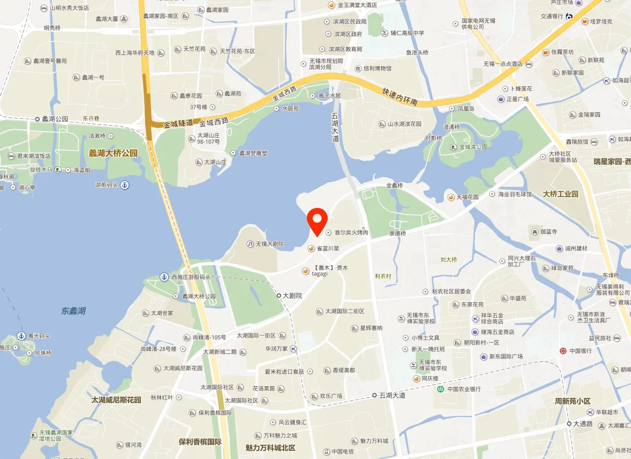 华润无锡悦玺地图位置